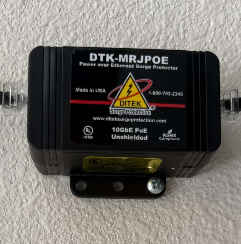 Low voltage surge protector.
